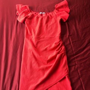 NWOT Papaya dress